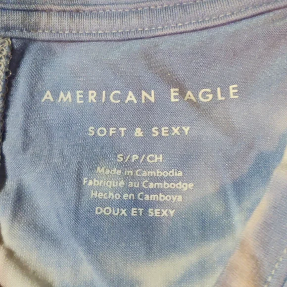 American Eagle Outfitters Soft and Sexy Tie Dye Tee - Picture 4 of 5